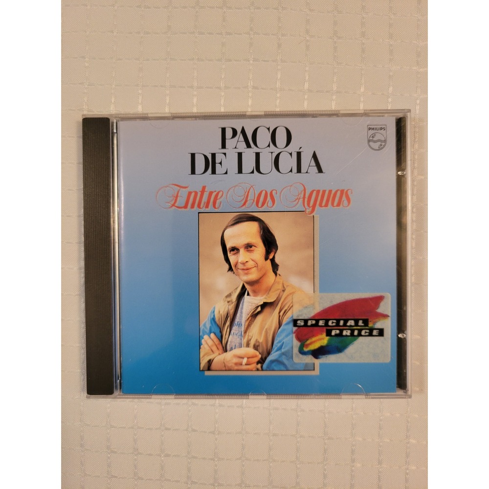 Paco de Lucia Entre Dos Aguas CD Philips 814 106-2 West Germany Flamenco Guitar